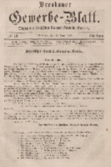 Breslauer Gewerbe-Blatt [...]. VIII. Band. 14. Juni, 1862, Nr. 12.