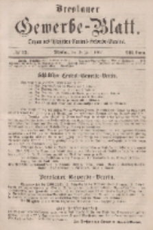 Breslauer Gewerbe-Blatt [...]. VIII. Band. 28. Juni, 1862, Nr. 13.