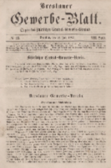 Breslauer Gewerbe-Blatt [...]. VIII. Band. 26. Juli, 1862, Nr. 15.