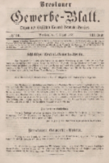 Breslauer Gewerbe-Blatt [...]. VIII. Band. 9. August, 1862, Nr. 16.