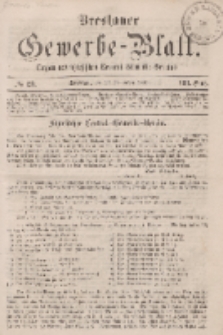 Breslauer Gewerbe-Blatt [...]. VIII. Band. 15. November, 1862, Nr. 23.