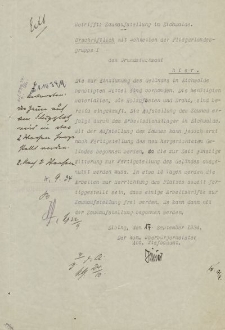 Korespondencja Magistratu w Elblągu (17.09.1934 r.)