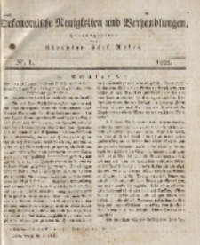 Oekonomische Neuigkeiten und Verhandlungen, 1828, Nr 1.