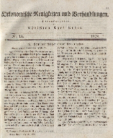 Oekonomische Neuigkeiten und Verhandlungen, 1828, Nr 14.
