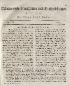 Oekonomische Neuigkeiten und Verhandlungen, 1828, Nr 19.