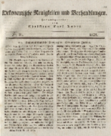 Oekonomische Neuigkeiten und Verhandlungen, 1828, Nr 31.