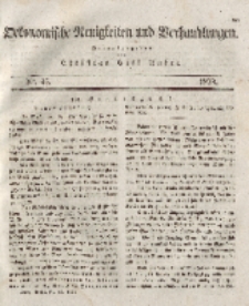 Oekonomische Neuigkeiten und Verhandlungen, 1828, Nr 45.