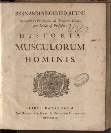 Historia musculorum hominis