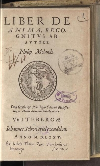 Liber de anima recognitus ab autore