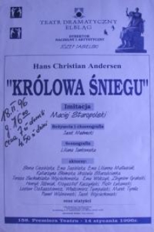 Królowa Śniegu - Christian Hans Andersen