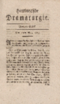 Hamburgische Dramaturgie, Erster Band, Viertes Stück, den 12ten May, 1767