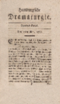 Hamburgische Dramaturgie, Erster Band, Fünftes Stück, den 15ten May, 1767