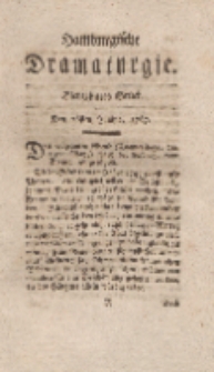 Hamburgische Dramaturgie, Erster Band, Siebzehntes Stück, den 26sten Junius, 1767