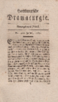 Hamburgische Dramaturgie, Erster Band, Neunzehntes Stück, den 3ten Julius, 1767