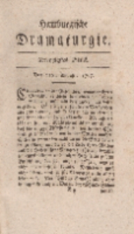 Hamburgische Dramaturgie, Erster Band, Dreytzigstes Stück, den11ten August, 1767