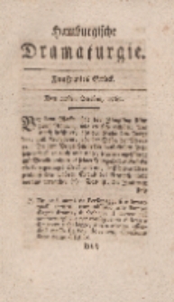 Hamburgische Dramaturgie, Erster Band, Funfzigstes Stück, den 20sten October, 1767