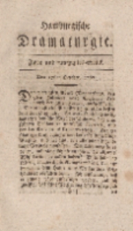 Hamburgische Dramaturgie, Erster Band, Zwey und funfzigstes Stück, den 27sten October, 1767