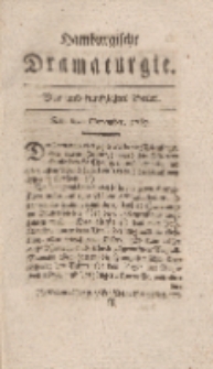 Hamburgische Dramaturgie, Zweyter Band, Vier und funfzigstes Stück, den 6ten November, 1767