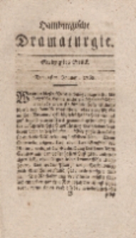 Hamburgische Dramaturgie, Zweyter Band, Siebzigstes Stück, den 1sten Januar, 1768