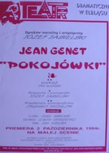 Pokojówki - Jean Genet