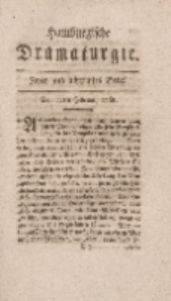 Hamburgische Dramaturgie, Zweyter Band, Zwey und achtzigstes Stück, den 12ten Februar, 1768
