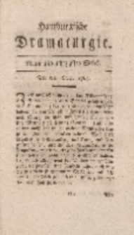 Hamburgische Dramaturgie, Zweyter Band, Neun und achtzigstes Stück, den 8ten Merz, 1768