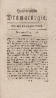 Hamburgische Dramaturgie, Zweyter Band, Ein und neunzigstes Stück, den 15ten Merz, 1768