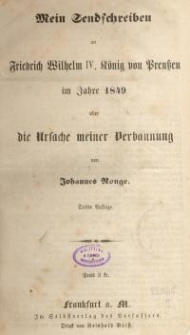 Gotthold’s politische Briefe an seinen Vetter Christian