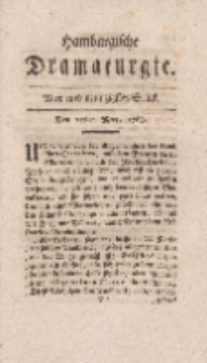 Hamburgische Dramaturgie, Zweyter Band, Vier und neunzigstes Stück, den 25sten Merz, 1768