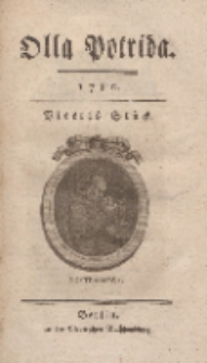 Olla Potrida, Viertes Stück