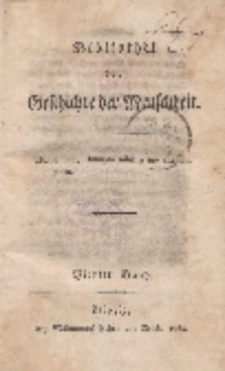 Bibliothek der Geschichte der Menschheit, Vierter Band