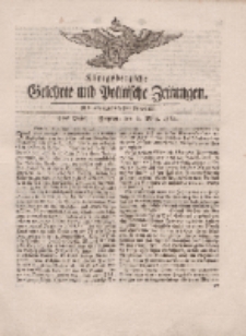Königsbergsche Gelehrte und Politische Zeitungen. Mit allergnädigster Freyheit, 9tes Stück, Freytag, den 2. März 1764