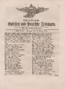 Königsbergsche Gelehrte und Politische Zeitungen. Mit allergnädigster Freyheit, 12tes Stück, Montag, den 12. März 1764