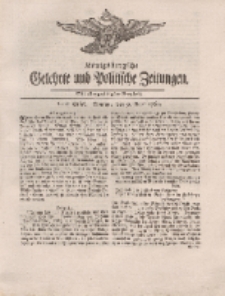 Königsbergsche Gelehrte und Politische Zeitungen. Mit allergnädigster Freyheit, 20tes Stück, Montag, den 9. April 1764