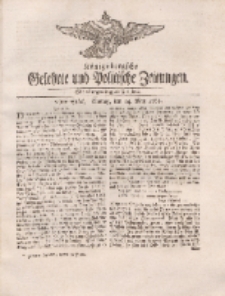 Königsbergsche Gelehrte und Politische Zeitungen. Mit allergnädigster Freyheit, 30tes Stück, Montag, den 14. May 1764