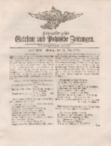 Königsbergsche Gelehrte und Politische Zeitungen. Mit allergnädigster Freyheit, 31tes Stück, Freytag, den 18. May 1764