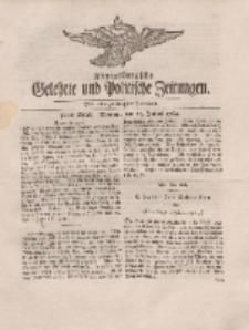Königsbergsche Gelehrte und Politische Zeitungen. Mit allergnädigster Freyheit, 50tes Stück, Montag, den 23. Julius 1764