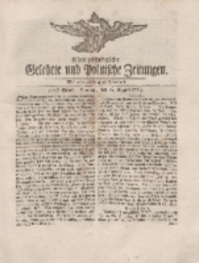 Königsbergsche Gelehrte und Politische Zeitungen. Mit allergnädigster Freyheit, 54tes Stück, Montag, den 6. August 1764