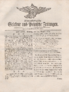 Königsbergsche Gelehrte und Politische Zeitungen. Mit allergnädigster Freyheit, 58tes Stück, Montag, den 20. August 1764