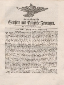 Königsbergsche Gelehrte und Politische Zeitungen. Mit allergnädigster Freyheit, 59tes Stück, Freytag, den 24. August 1764