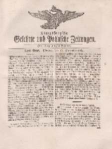Königsbergsche Gelehrte und Politische Zeitungen. Mit allergnädigster Freyheit, 64tes Stück, Montag, den 10. September 1764