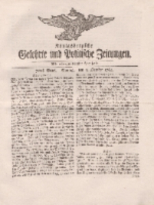 Königsbergsche Gelehrte und Politische Zeitungen. Mit allergnädigster Freyheit, 70tes Stück, Montag, den 1. October 1764