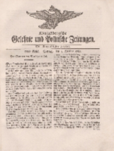 Königsbergsche Gelehrte und Politische Zeitungen. Mit allergnädigster Freyheit, 71tes Stück, Freytag, den 5. October 1764