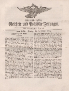 Königsbergsche Gelehrte und Politische Zeitungen. Mit allergnädigster Freyheit, 72tes Stück, Montag, den 7. October 1764
