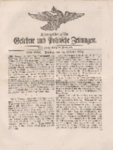 Königsbergsche Gelehrte und Politische Zeitungen. Mit allergnädigster Freyheit, 75tes Stűck, Freytag, den 19. October 1764