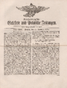 Königsbergsche Gelehrte und Politische Zeitungen. Mit allergnädigster Freyheit, 85tes Stück, Freytag, den 23. November 1764