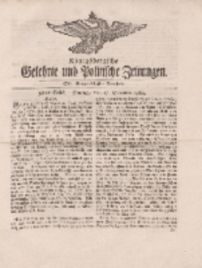 Königsbergsche Gelehrte und Politische Zeitungen. Mit allergnädigster Freyheit, 92tes Stück, Montag, den 17. December 1764