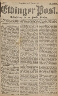 Elbinger Post, Nr.4 Donnerstag 6 Januar 1876, 3 Jh