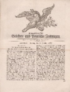Königsbergsche Gelehrte und Politische Zeitungen. Mit allergnädigster Freyheit, 2tes Stück, Montag, den 7. Januar 1765
