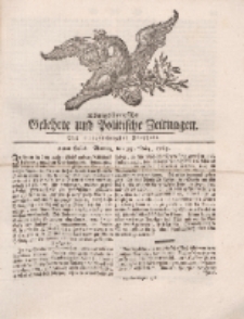 Königsbergsche Gelehrte und Politische Zeitungen. Mit allergnädigster Freyheit, 24tes Stück, Montag, den 25. März 1765